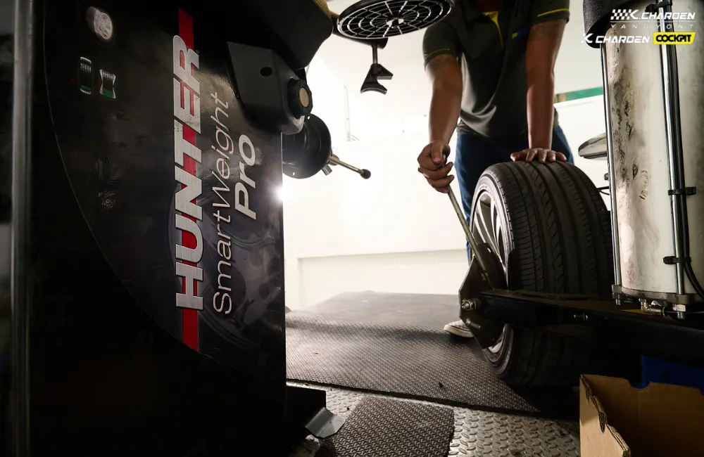 เปลี่ยนยางนอกสถานที่