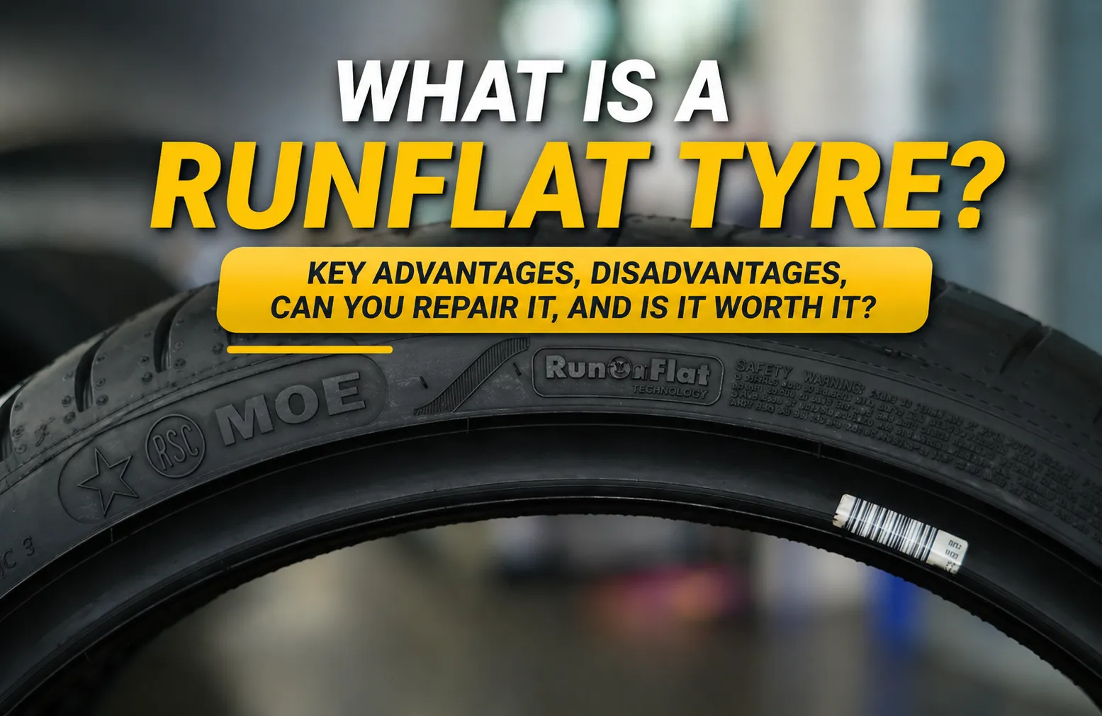 What Is a Runflat Tyre? Learn the Pros, Cons, and Value Before You Switch