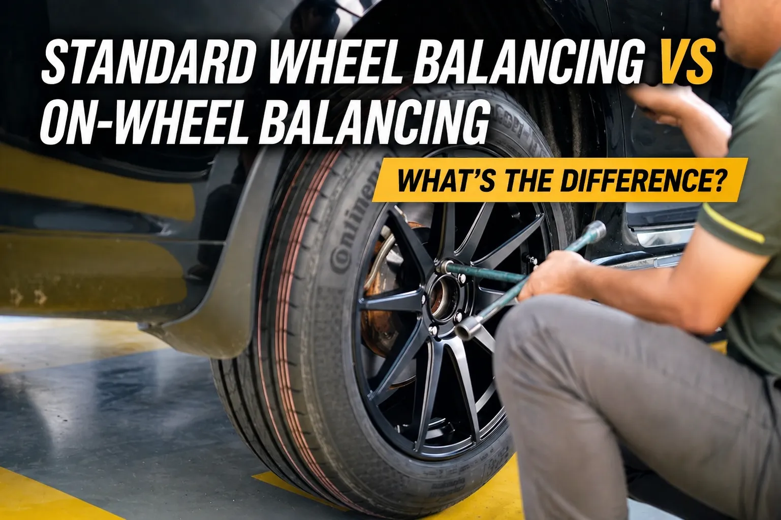 What Is the Difference Between Standard Wheel Balancing and On-Wheel Balancing? Which One Should You Choose?