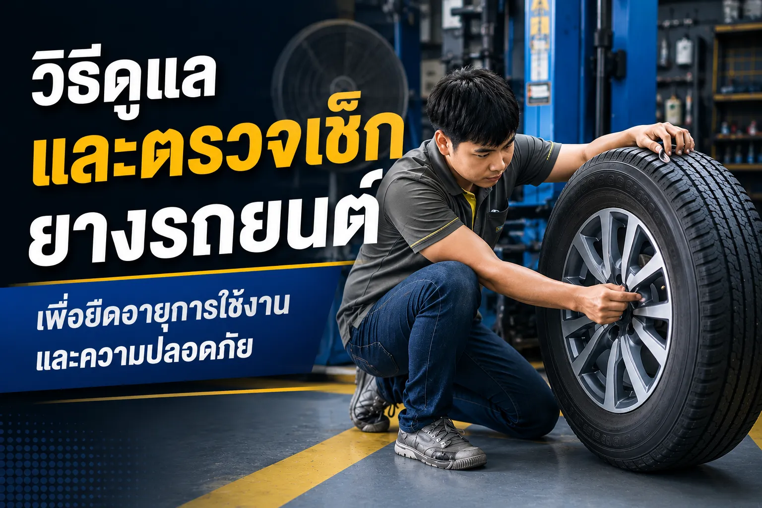 แก้มยาง คือตรงไหน? รู้จักส่วนสำคัญของยางรถยนต์ที่หลายคนมองข้าม