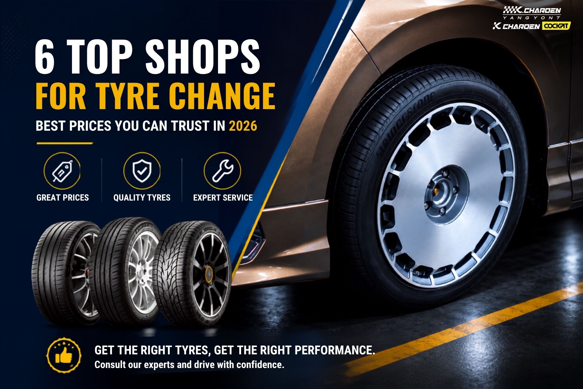 Where Should You Change Your Car Tyres? 6 Affordable Tyre Shops Worth Considering in 2026