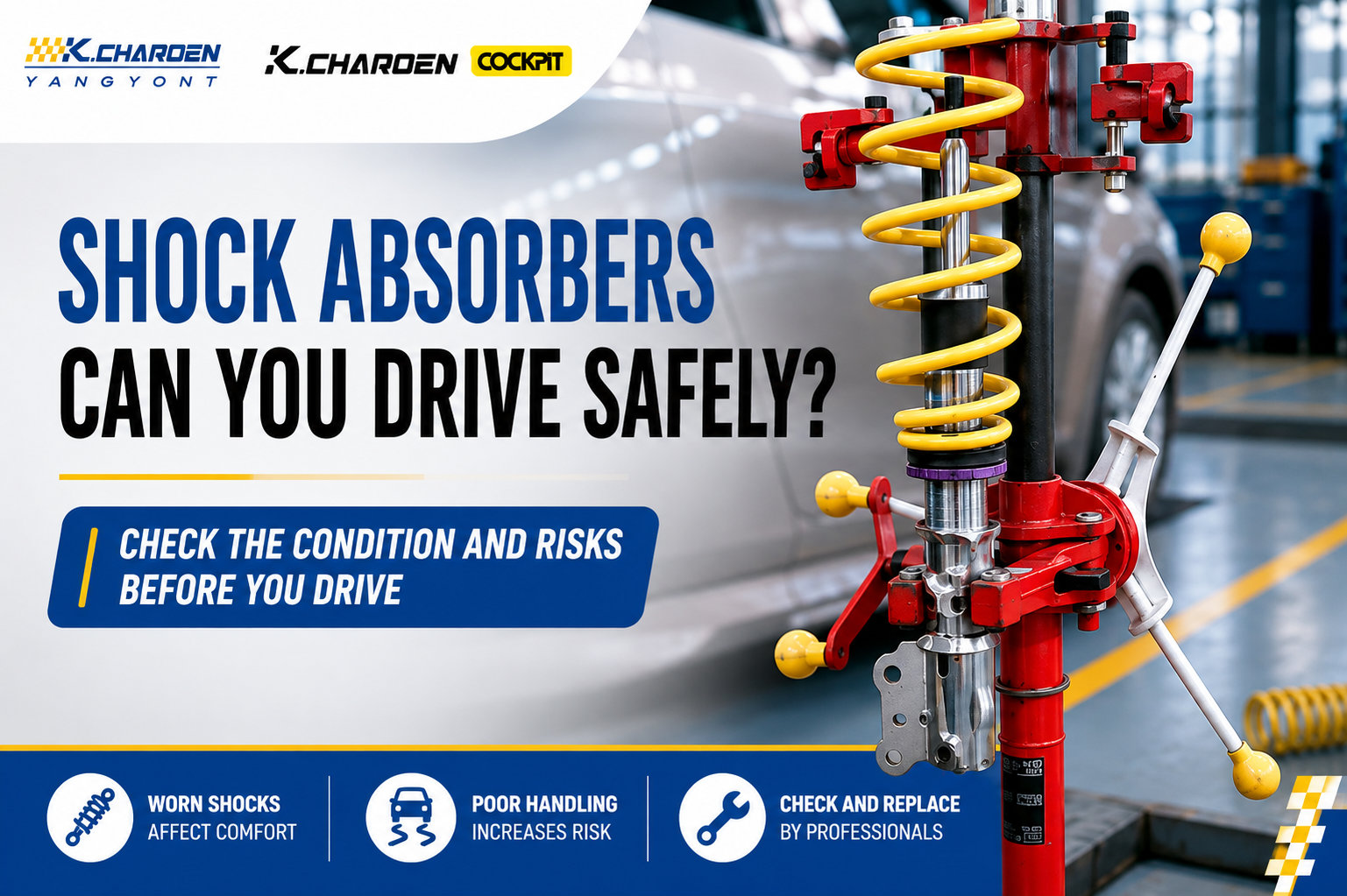 Can You Drive with a Broken Shock Absorber? How Dangerous Is It and What Should You Do?